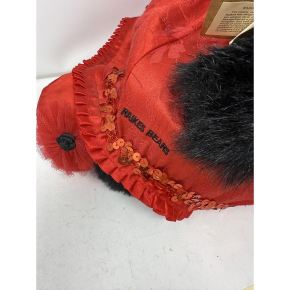 Vtg Robert Raikes Bears Miss Ruby‎ Signed Ltd 1321/1500 Box COA Applause tags - Picture 14 of 14